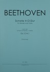 BEETHOVEN Sonate nach op. 12 Nr. 1 D-dur