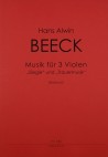 BEECK Musik für 3 Violen - Part.u.St.